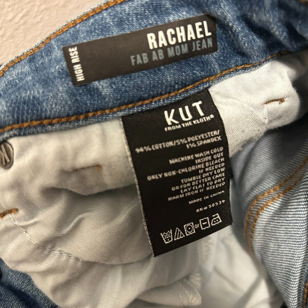 Kut from the Kloth Rachael Fab Ab Mom Jeans